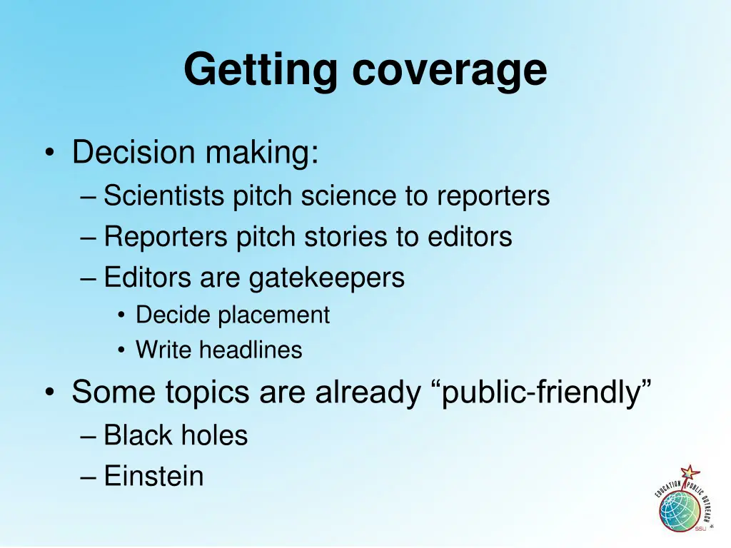 getting coverage