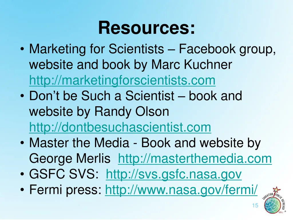resources