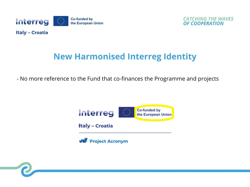 new harmonised interreg identity 1