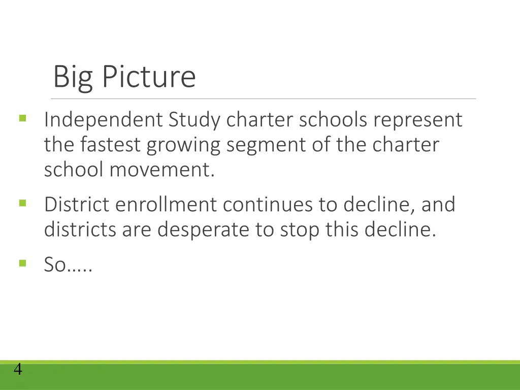big picture independent study charter schools