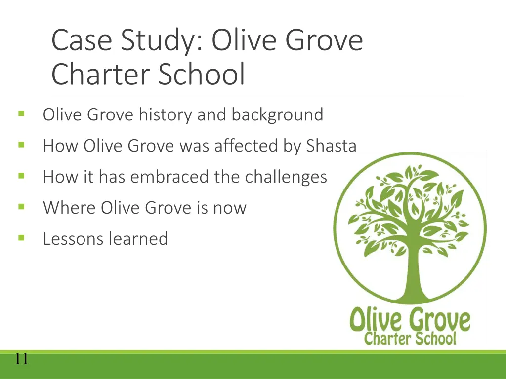 case study olive grove charter school