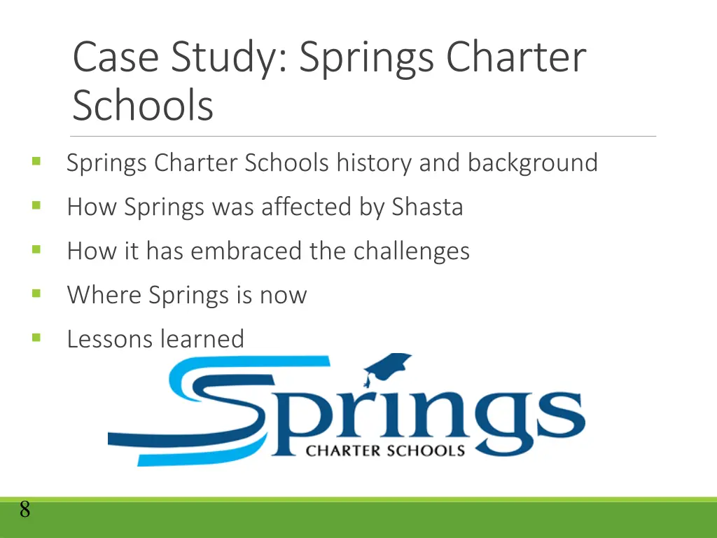 case study springs charter schools