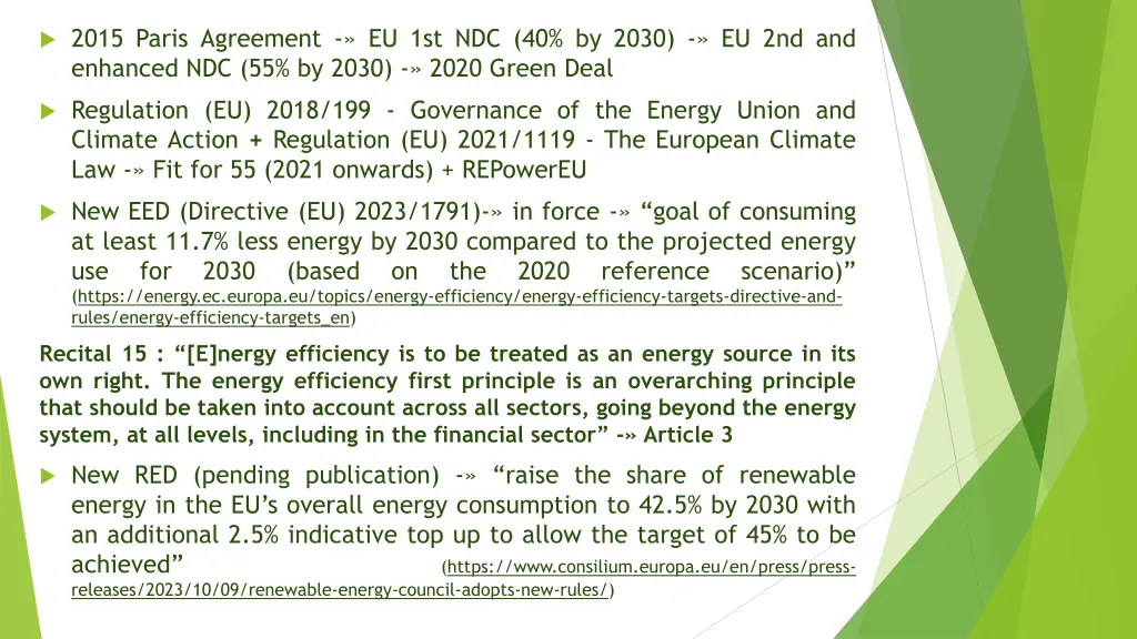 2015 paris agreement eu 1st ndc 40 by 2030