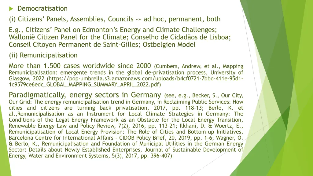 democratisation i citizens panels assemblies