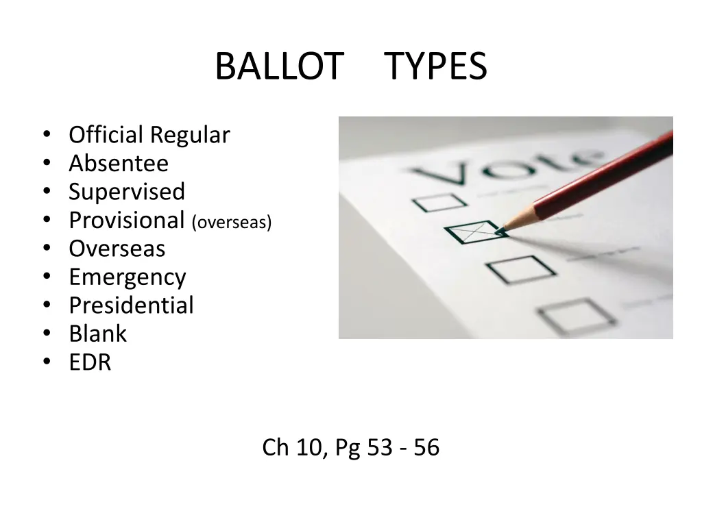 ballot types