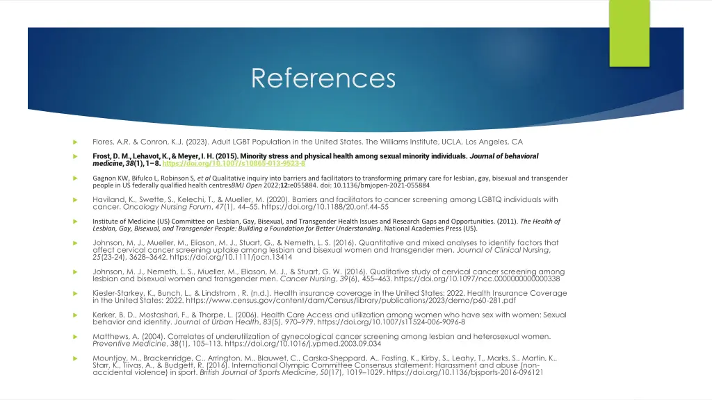 references 1
