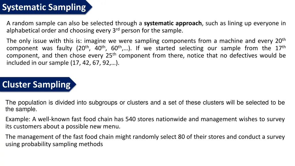 systematic sampling