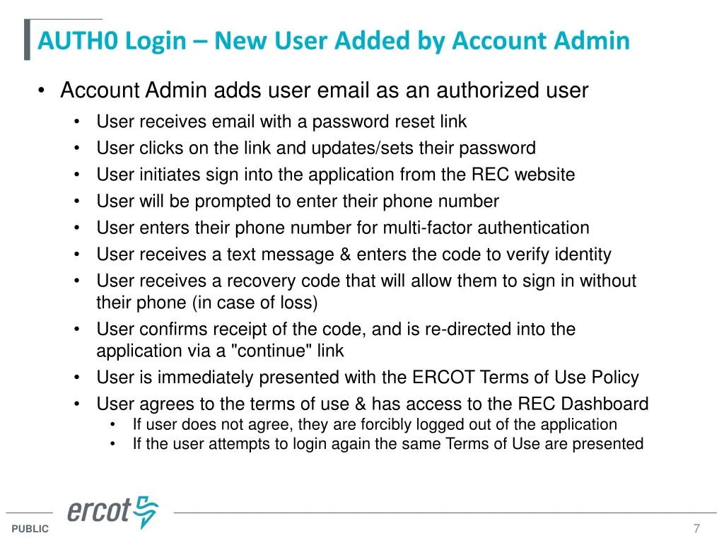 auth0 login new user added by account admin