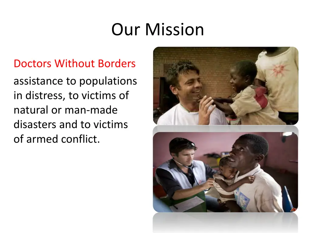 our mission