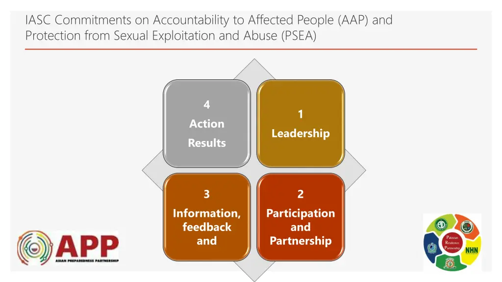 iasc commitments on accountability to affected