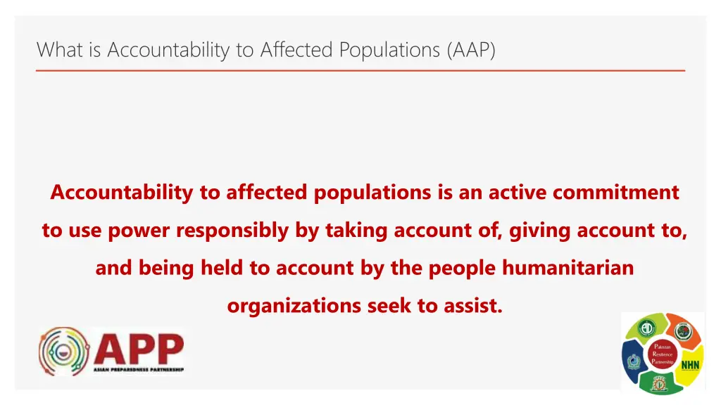 what is accountability to affected populations aap