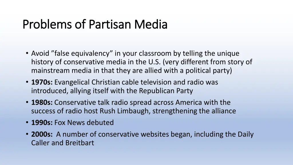 problems of problems of partisan