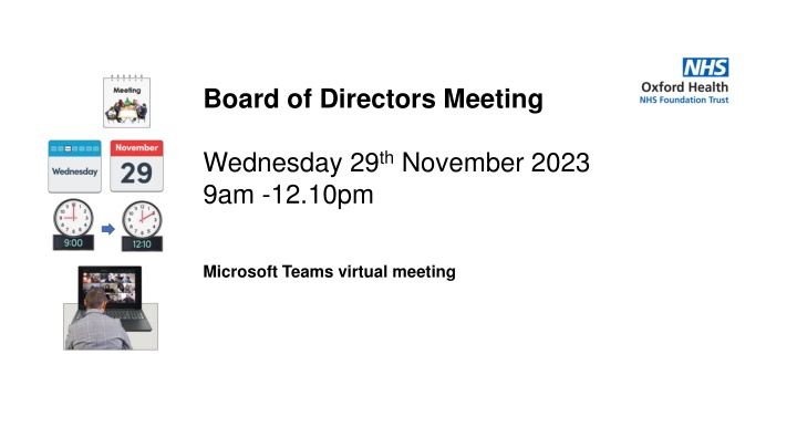 board of directors meeting