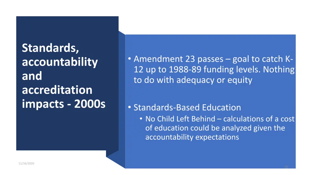 standards accountability and accreditation