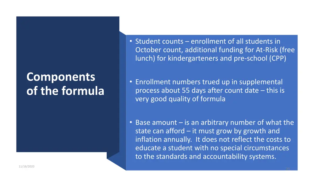 student counts enrollment of all students