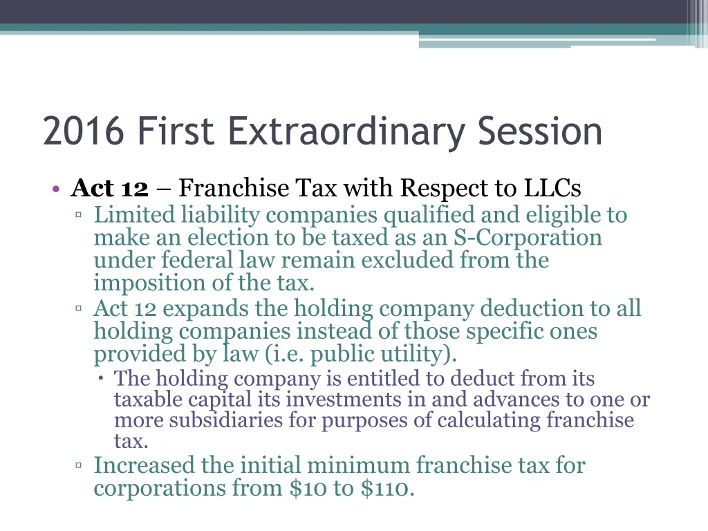 2016 first extraordinary session 1