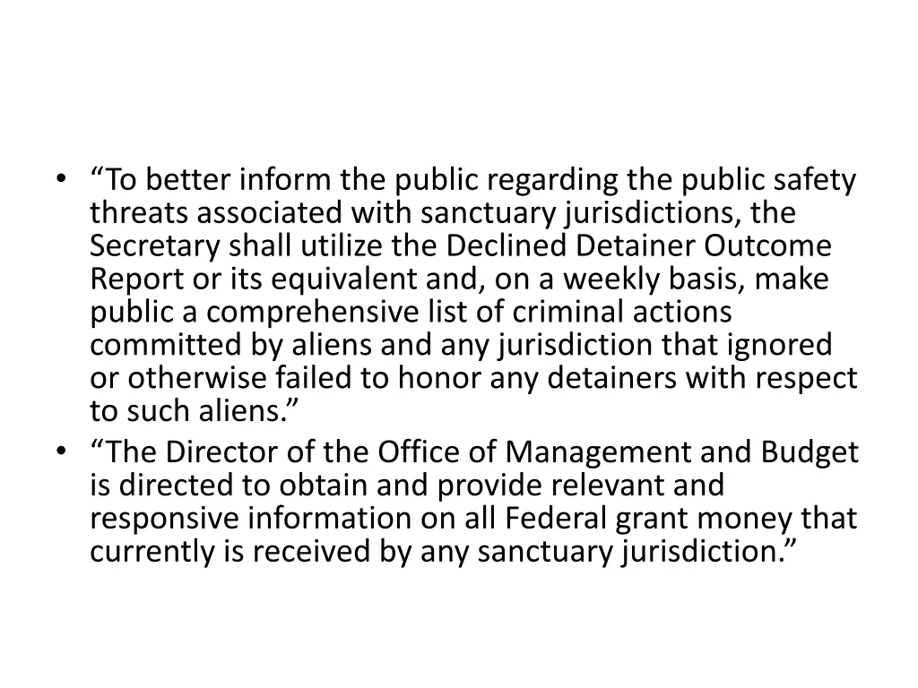 to better inform the public regarding the public