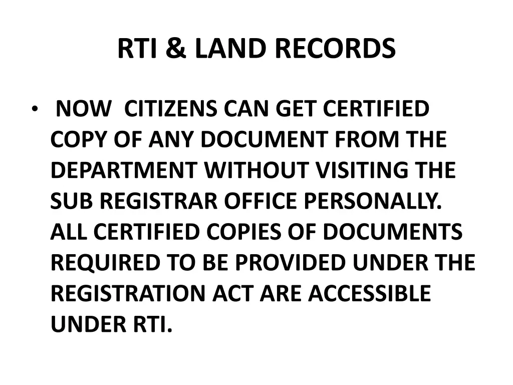 rti land records