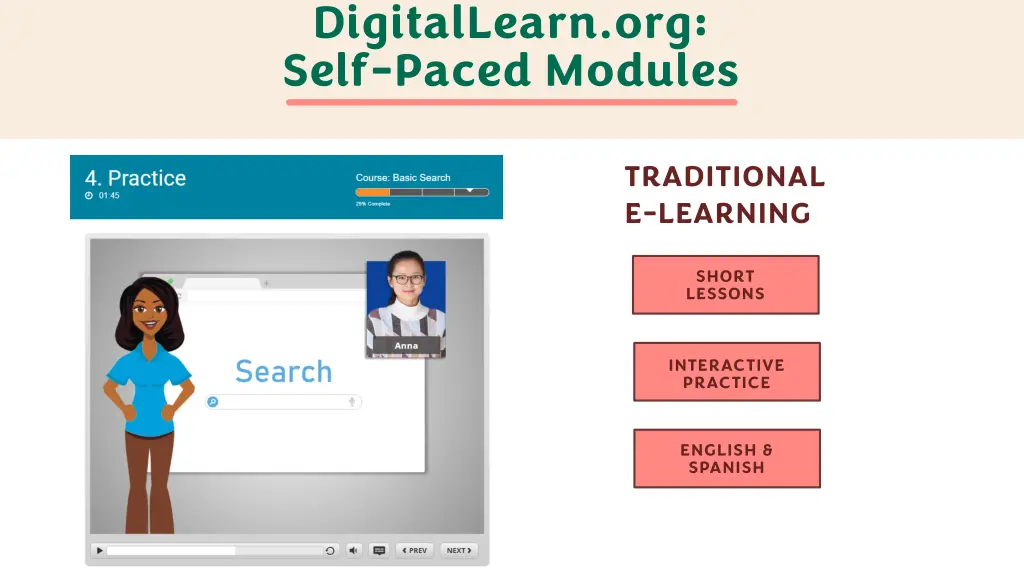 digitallearn org self paced modules