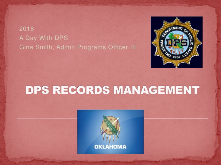 2018 a day with dps gina smith admin programs
