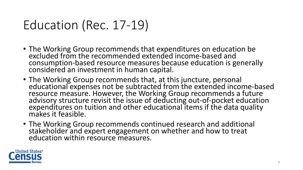 education rec 17 19