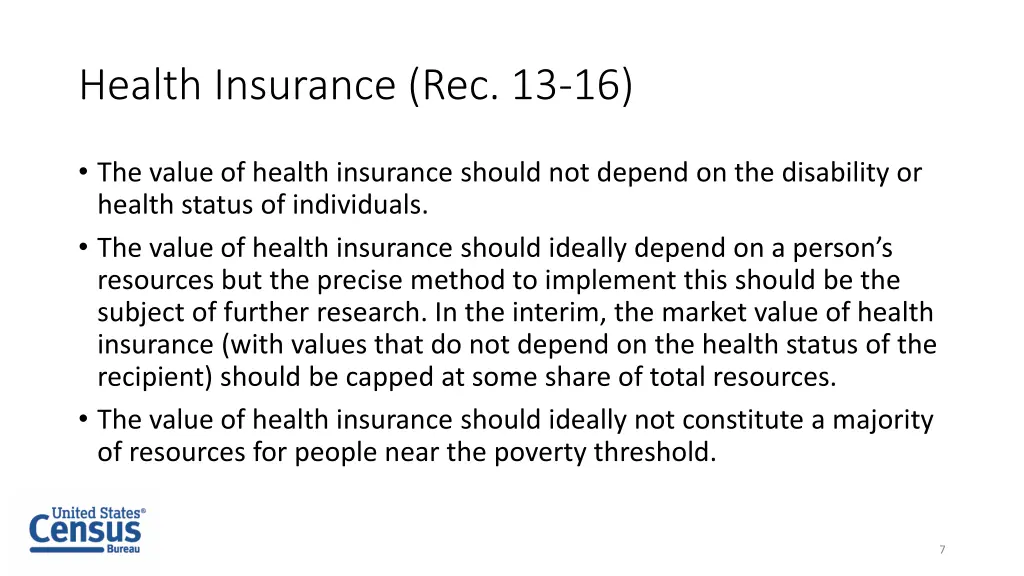 health insurance rec 13 16