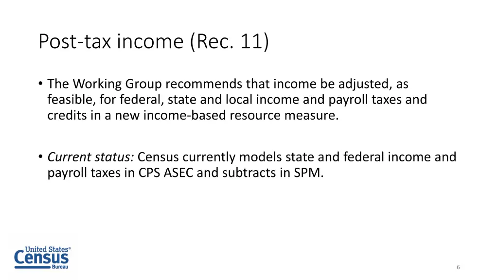 post tax income rec 11