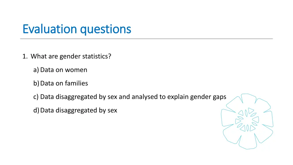 evaluation questions evaluation questions 1