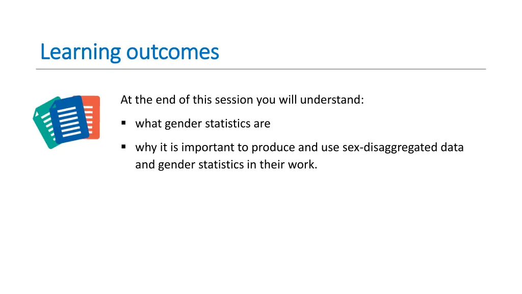 learning outcomes learning outcomes