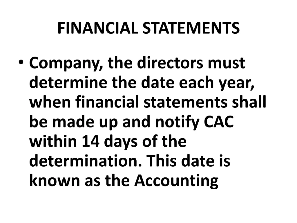 financial statements 10