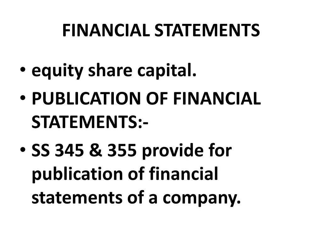 financial statements 34