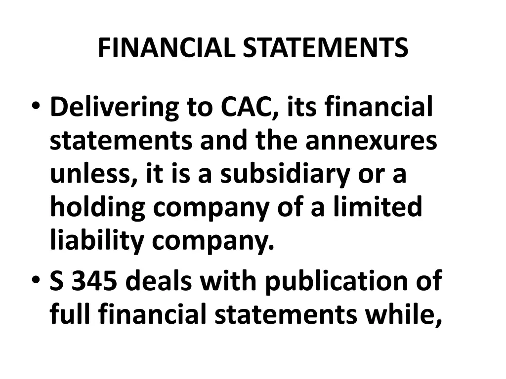 financial statements 37