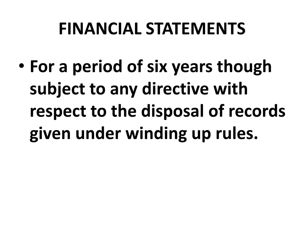financial statements 8
