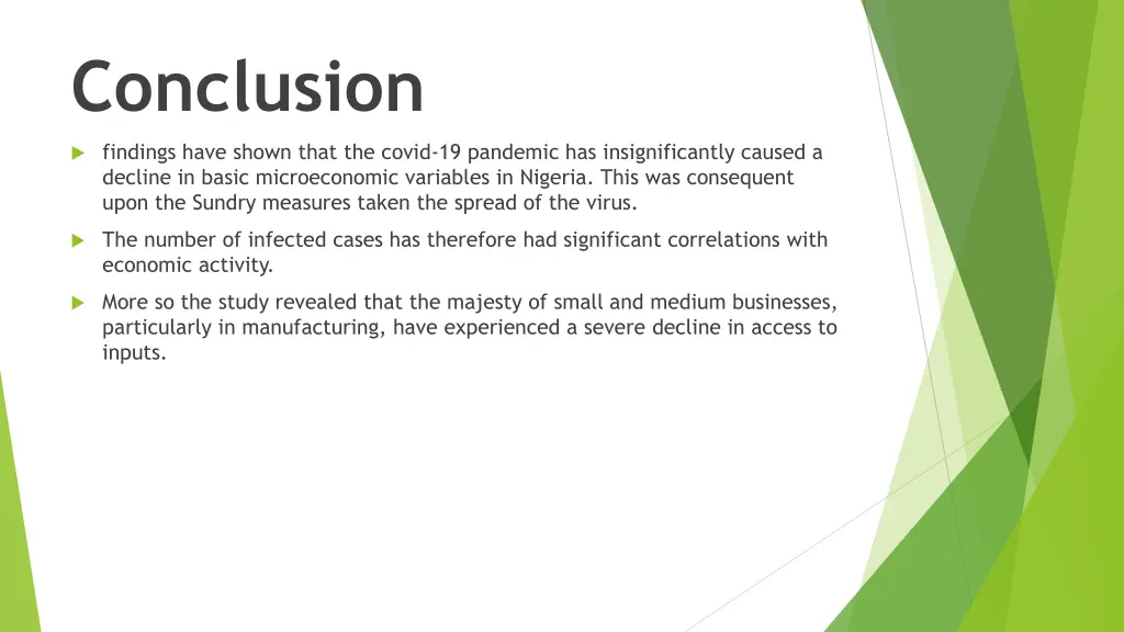 conclusion