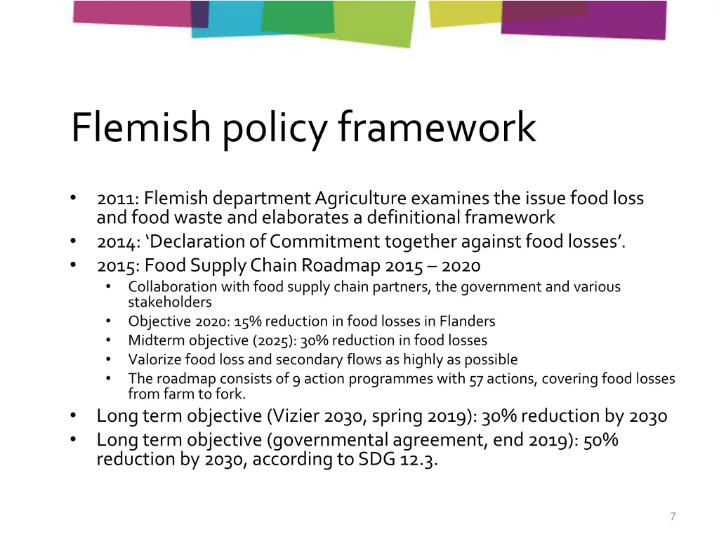 flemishpolicy framework
