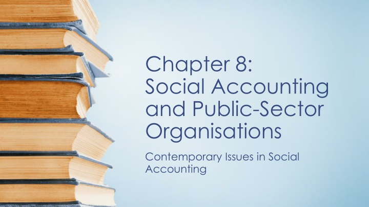 chapter 8 social accounting and public sector