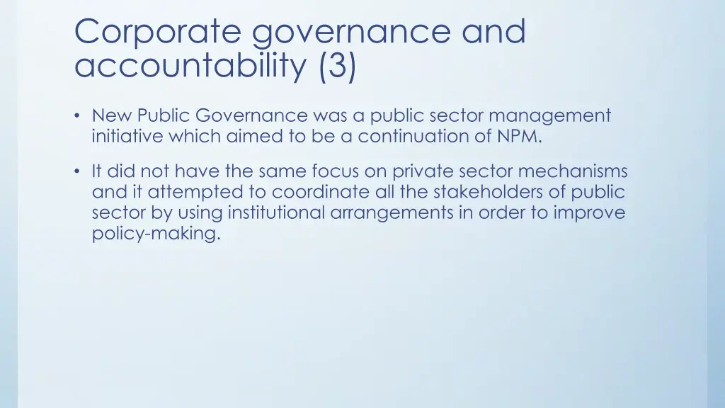 corporate governance and accountability 3