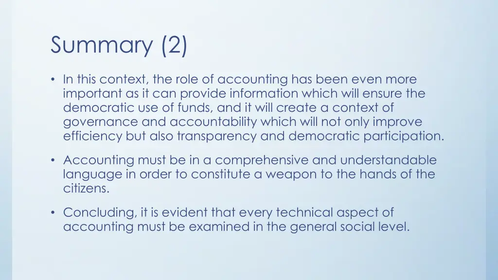 summary 2