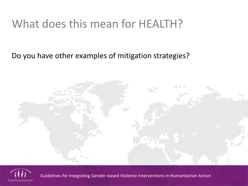 what does this mean for health 4