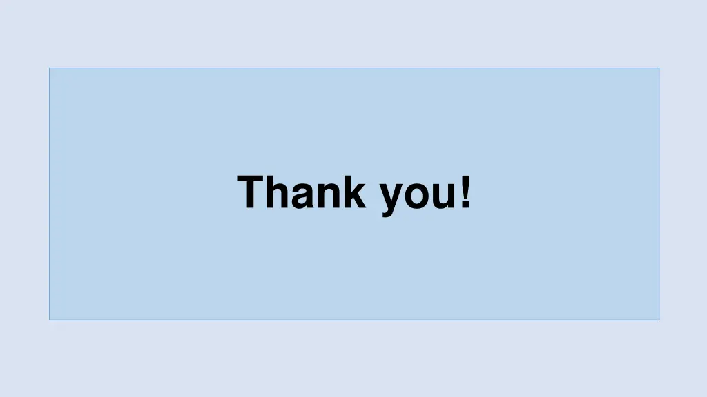 thank you