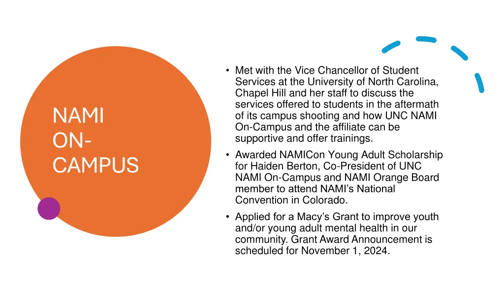 met with the vice chancellor of student services