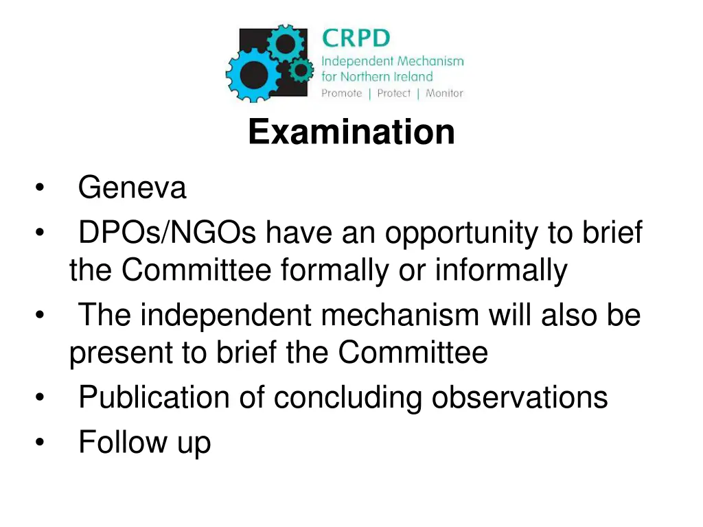 examination