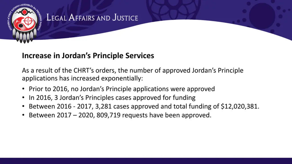 increase in jordan s principle services