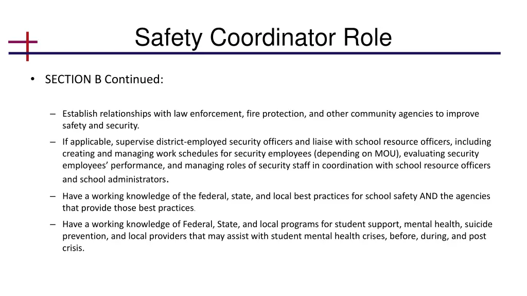 safety coordinator role 3
