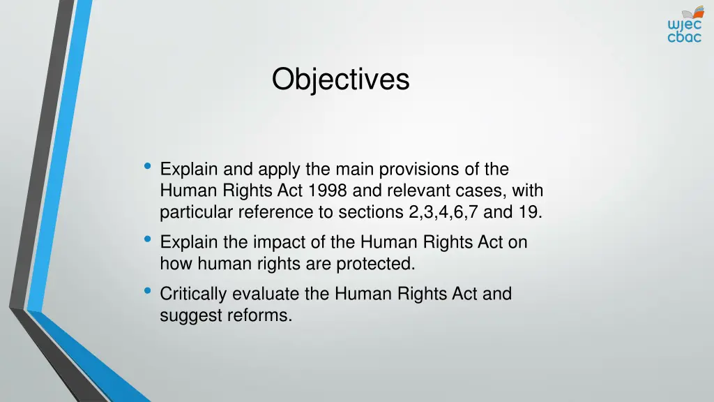 objectives