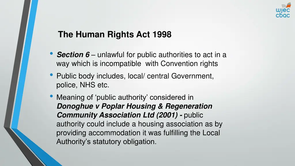 the human rights act 1998 4