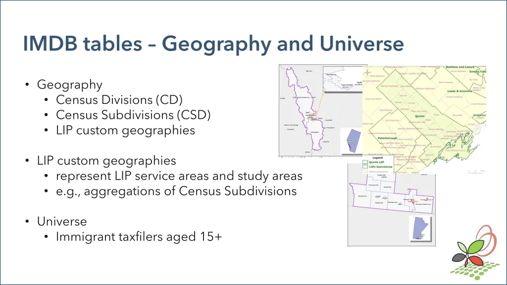 imdb tables geography and universe