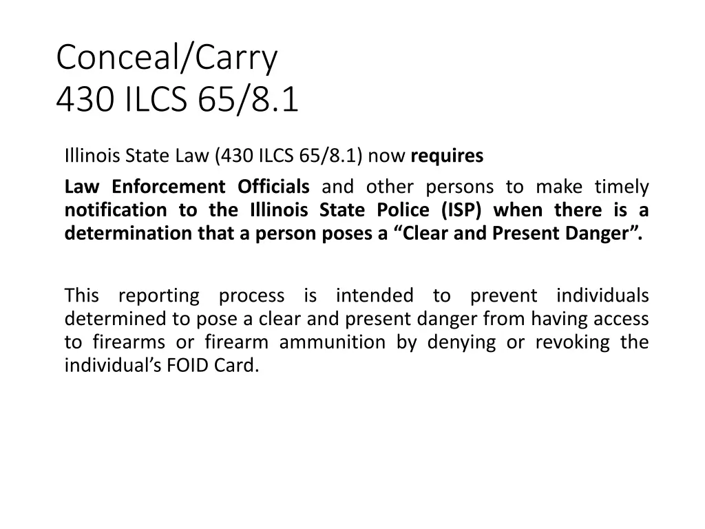 conceal carry 430 ilcs 65 8 1