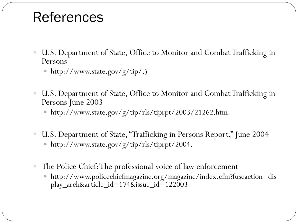 references