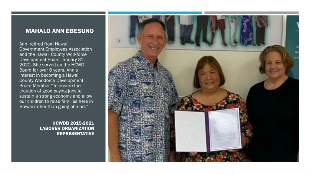 mahalo ann ebesuno